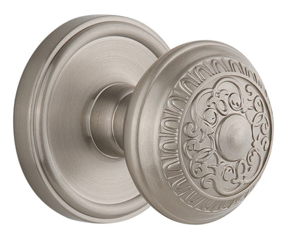Grandeur Georgetown Rosette with Windsor Knob