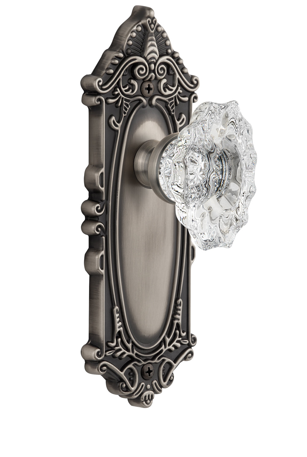 Grandeur Grande Victorian Plate with Biarritz Knob