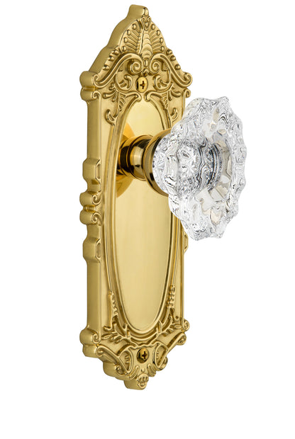 Grandeur Grande Victorian Plate with Biarritz Knob