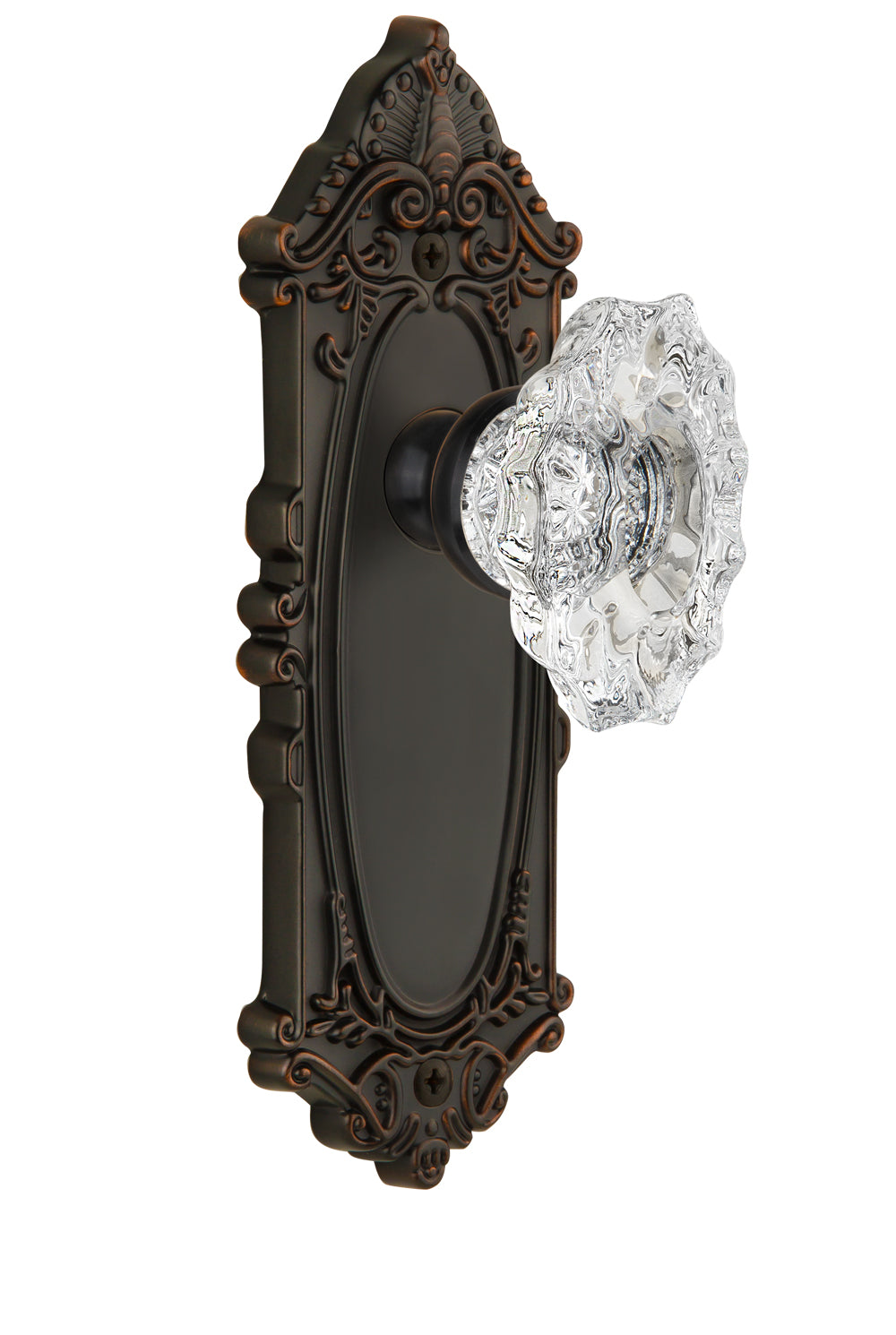 Grandeur Grande Victorian Plate with Biarritz Knob