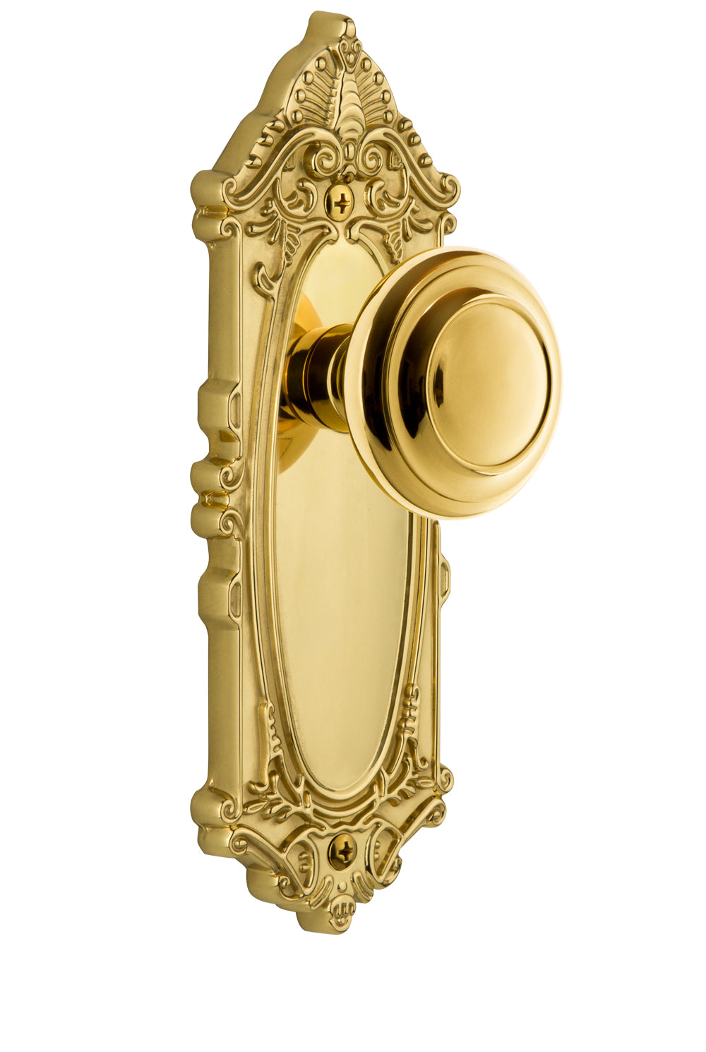 Grandeur Grande Victorian Plate with Circulaire Knob