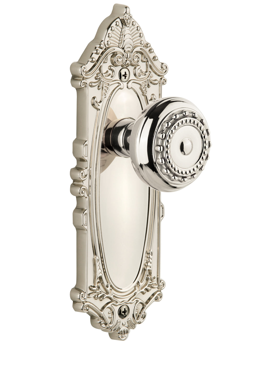 Grandeur Grande Victorian Plate with Parthenon Knob
