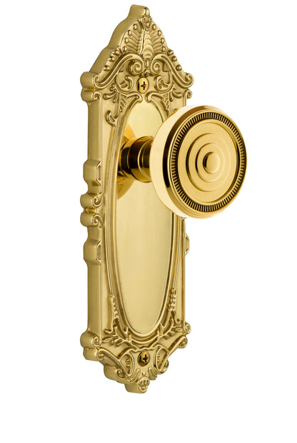Grandeur Grande Victorian Plate with Soleil Knob