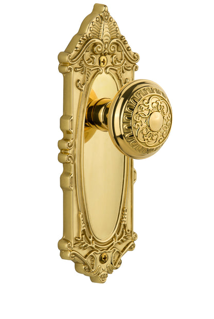 Grandeur Grande Victorian Plate with Windsor Knob