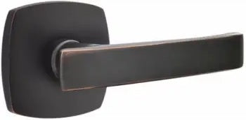Emtek Geneva Lever Handle with Urban Modern Rosette