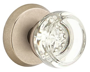 Emtek Georgetown Knob with Sandcast Style 2 Rosette