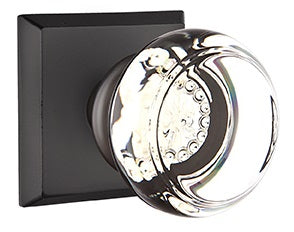 Emtek Georgetown Knob with Sandcast Style 6 Rosette