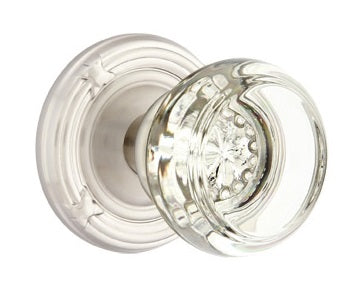 Emtek Georgetown Knob with Lancaster Rosette