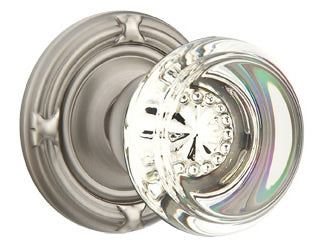 Emtek Georgetown Knob with Ribbon & Reed Rosette