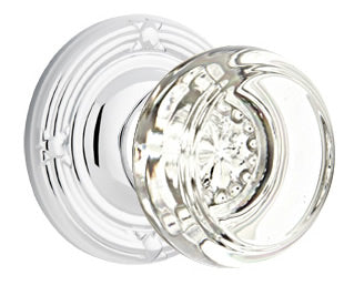Emtek Georgetown Knob with Ribbon & Reed Rosette