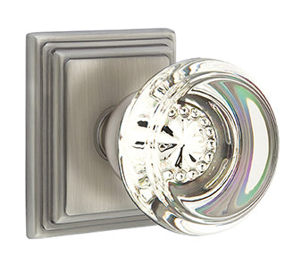 Emtek Georgetown Knob with Wilshire Rosette