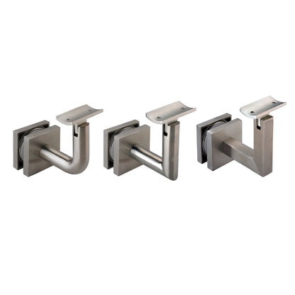 Glass Mount - Square - Curve (Satin)