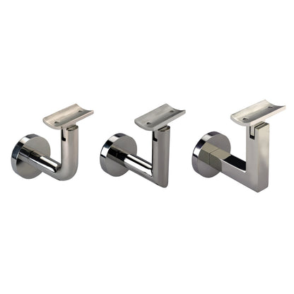 Hollow & Concrete Mount - Round - Curve (Polished)