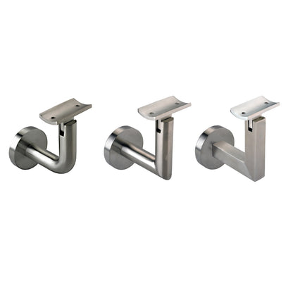 Hollow & Concrete Mount - Round - Curve (Satin)