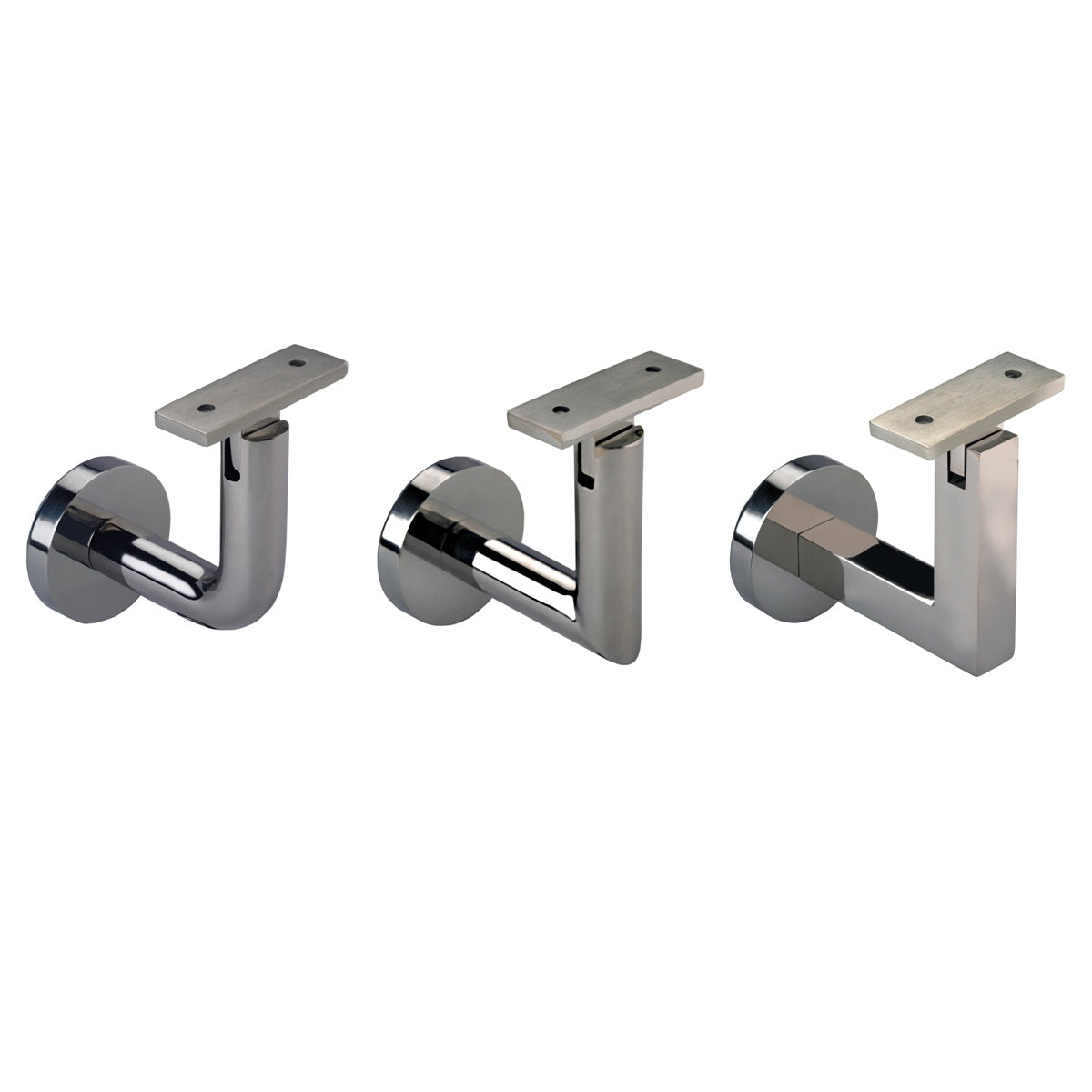 Hollow & Concrete Mount - Round - Flat (Polished)