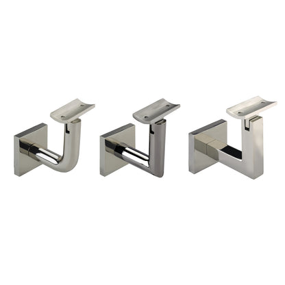 Hollow & Concrete Mount - Square - Curve (Polished)