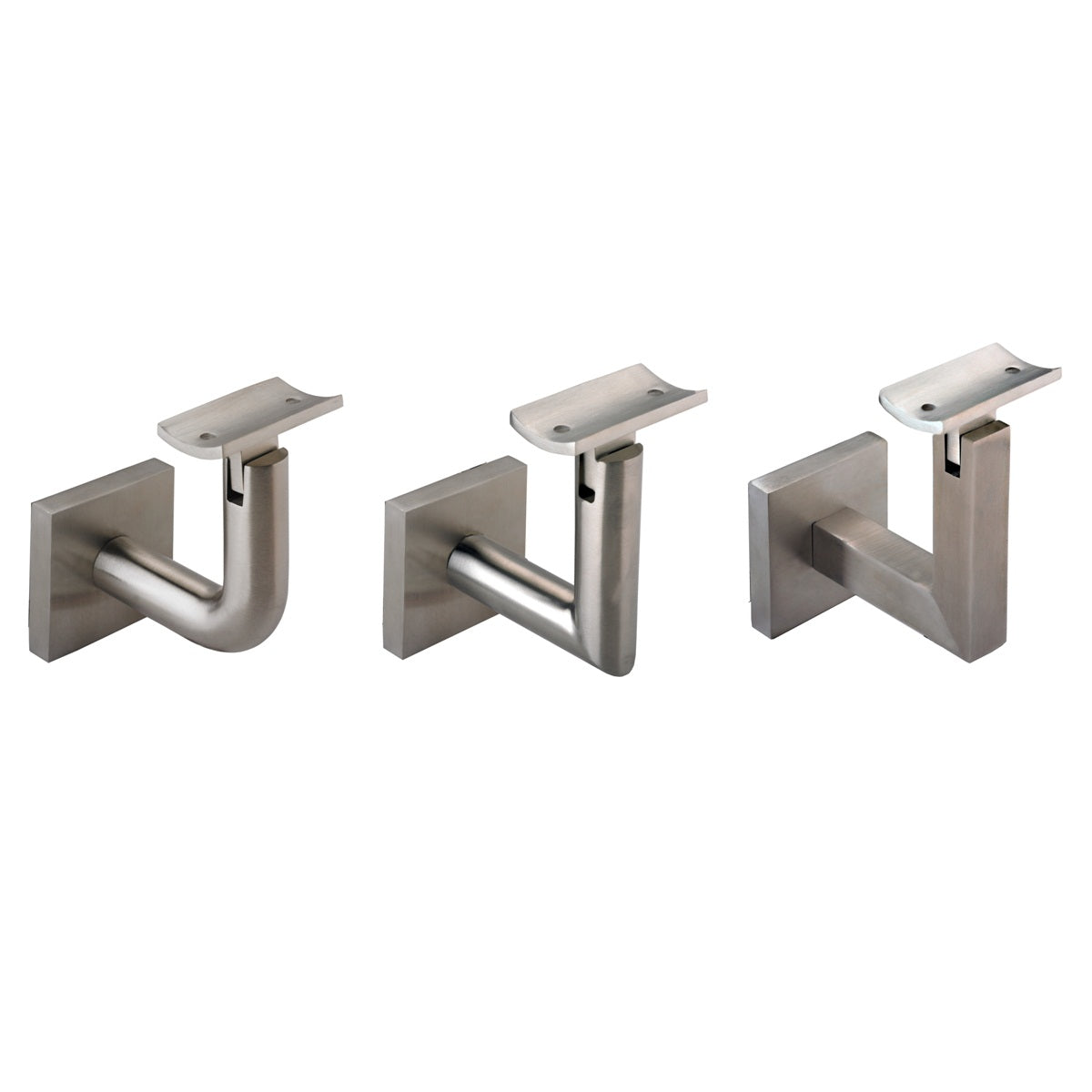 Hollow & Concrete Mount - Square - Curve (Satin)