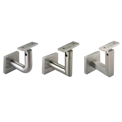 Hollow & Concrete Mount - Square - Flat (Satin)