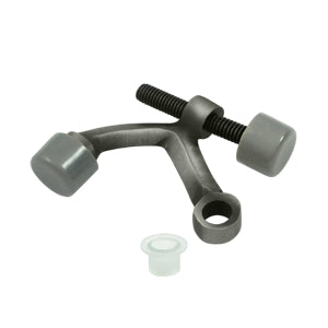 Deltana Solid Brass Hinge Mounted Hinge Pin Stop - Antique Nickel