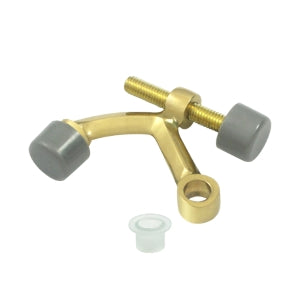 Deltana Solid Brass Hinge Mounted Hinge Pin Stop - Polished Brass