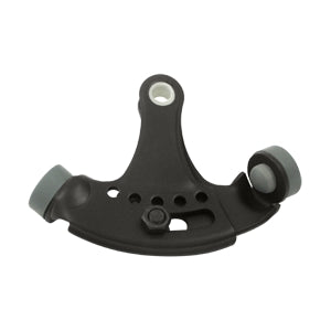 Deltana Solid Brass Hinge Mounted Adjustable Hinge Pin Stop - Oil Rubbed Bronze