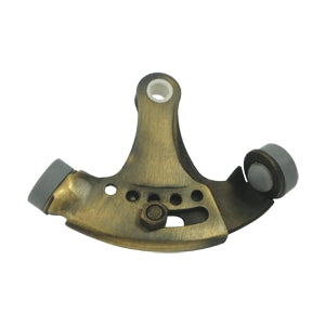 Deltana Solid Brass Hinge Mounted Adjustable Hinge Pin Stop - Antique Brass