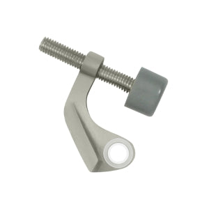 Deltana Solid Brass Hinge Pin Stop - Brushed Nickel