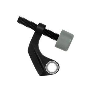 Deltana Solid Brass Hinge Pin Stop - Flat Black
