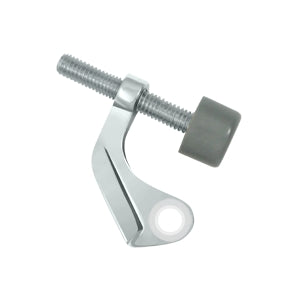 Deltana Solid Brass Hinge Pin Stop - Polished Chrome