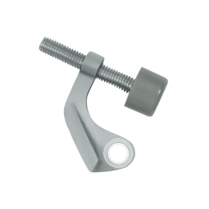 Deltana Solid Brass Hinge Pin Stop - Brushed Chrome