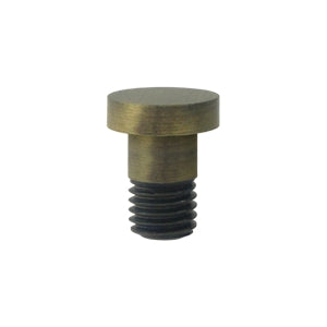 Deltana Solid Brass Extended Button Tip - Antique Brass