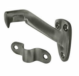Deltana Hand Rail Bracket with 3-5/16 Inch Projection - Antique Nickel