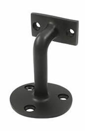 Deltana Hand Rail Bracket with 3 Inch Projection - Oil Rubbed Bronze