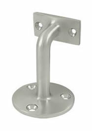 Deltana Hand Rail Bracket with 3 Inch Projection - Brushed Nickel