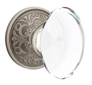 Emtek Hampton Knob with Lancaster Rosette