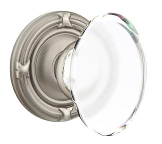 Emtek Hampton Knob with Ribbon & Reed Rosette