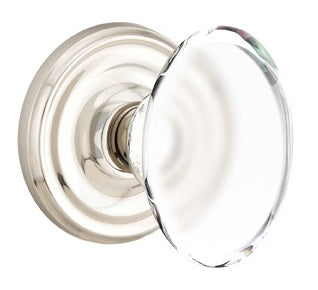 Emtek Hampton Knob with Ribbon & Reed Rosette