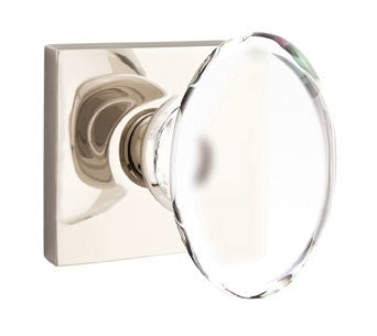 Emtek Hampton knob - Square Rosette