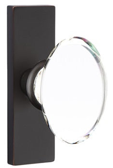 Emtek Hampton Knob - Narrow Stretto Rosette