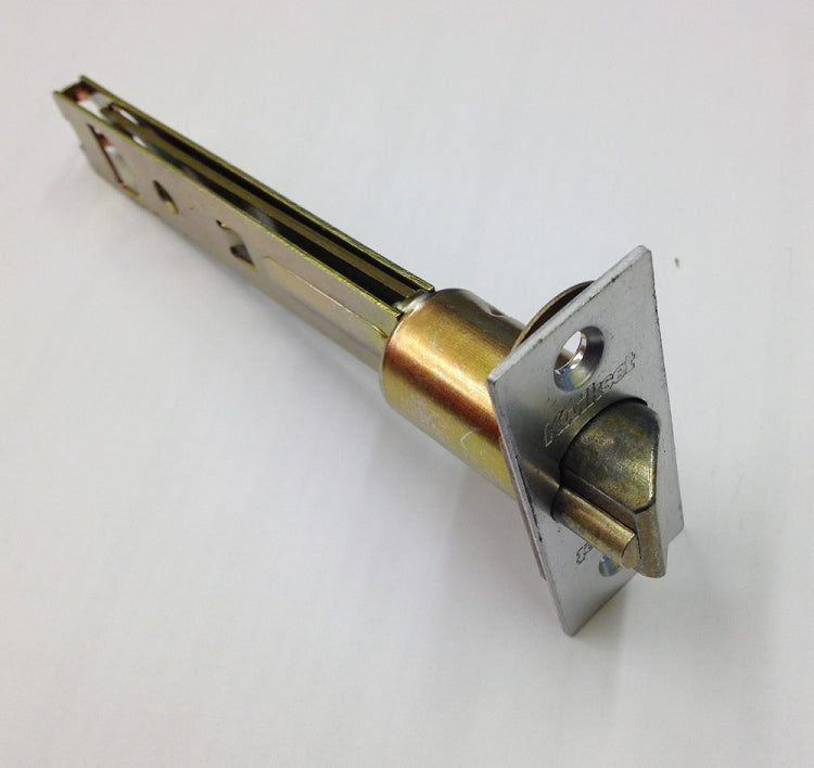Kwikset 5" backset latch, angle view