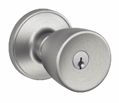 Dexter Byron Satin Chrome - Keyed Entry