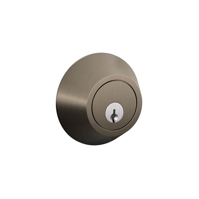 Dexter JD60 Deadbolt in Antique Pewter