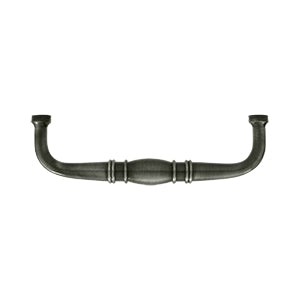 Deltana Solid Brass 4 Inch Colonial Wire Pull - Antique Nickel