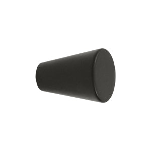 Deltana Solid Brass Cone Cabinet Knob - Oil Rubbed Bronze