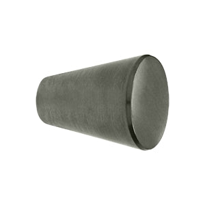 Deltana Solid Brass Cone Cabinet Knob - Antique Nickel