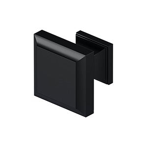 Square Knob, Decorative, 1 3/16 Inch x 1 3/16 Inch