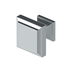Square Knob, Decorative, 1 3/16 Inch x 1 3/16 Inch