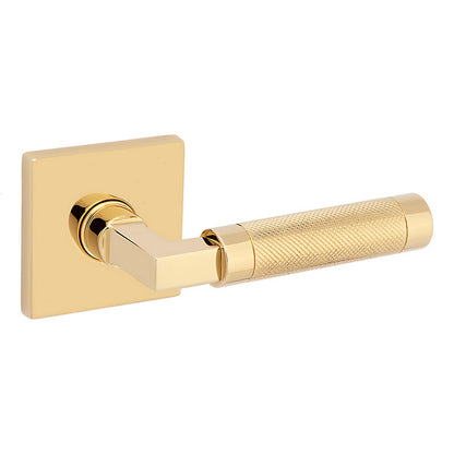 Baldwin Estate Series L030 Gramercy Knurled Lever Set