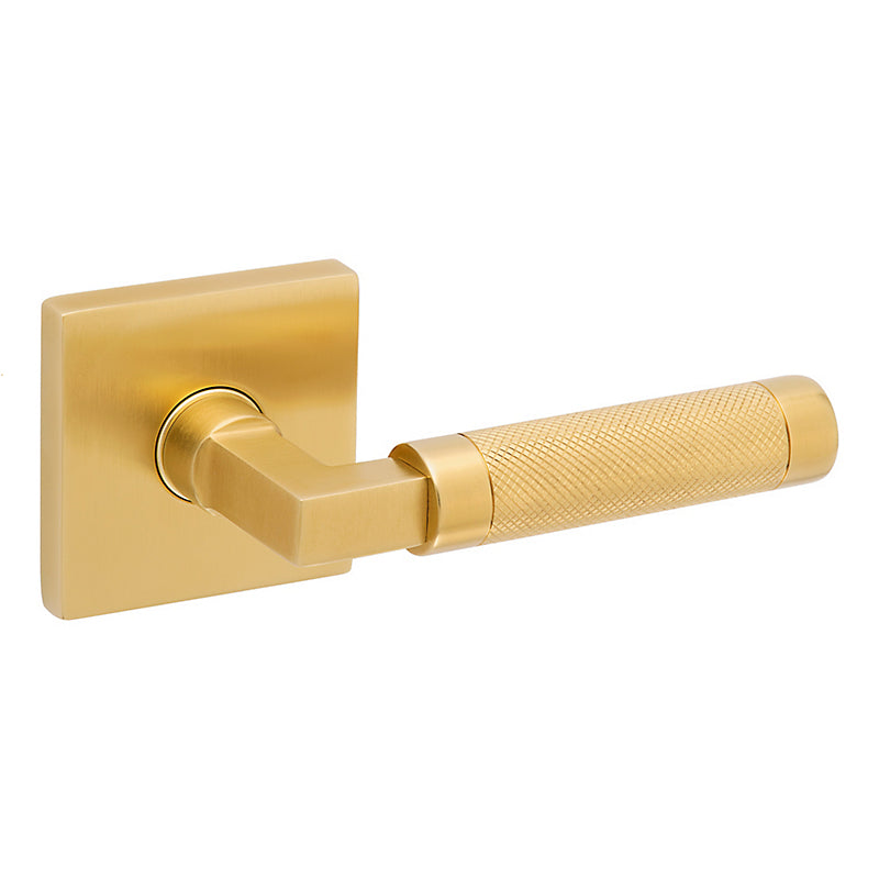 Baldwin Estate Series L030 Gramercy Knurled Lever Set