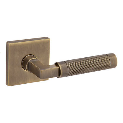 Baldwin Estate Series L030 Gramercy Knurled Lever Set